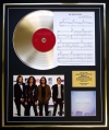 THE KILLERS/CD GOLD DISC, SONG SHEET & PHOTO DISPLAY/ALBUM HOT FUSS/SONGSHEET MR. BRIGHTSIDE